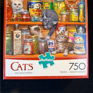 Buffalo Cats Puzzle - Spice Rack Kittens